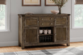 Hoover Furniture Outlet - Ashley Furniture - Moriville Dining Server - Dining Room Server - D631-60