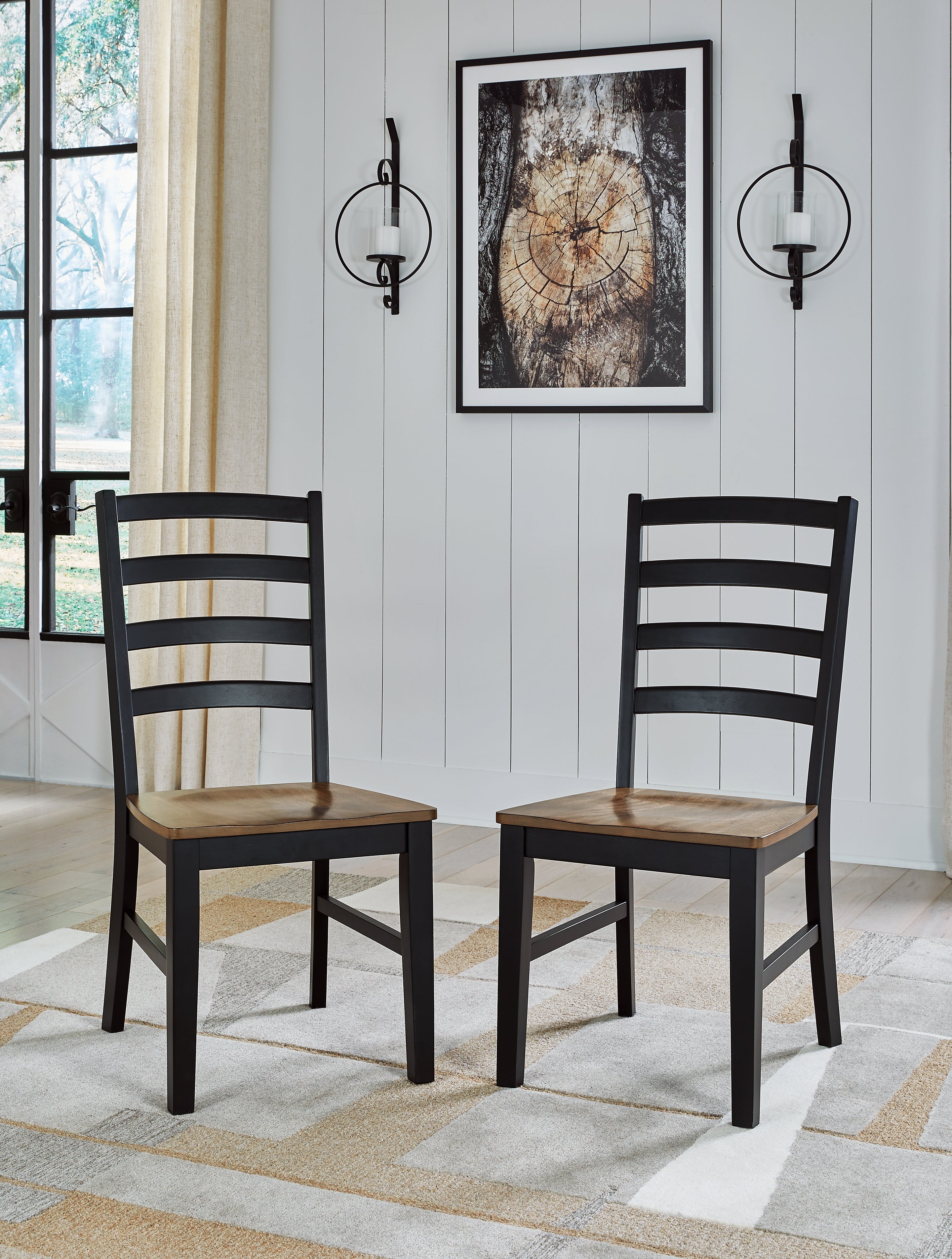 Hoover Furniture Outlet - Ashley Furniture - Wildenauer Dining Chair (Set of 2) - Dining Chair (Set of 2) - D634-01X2