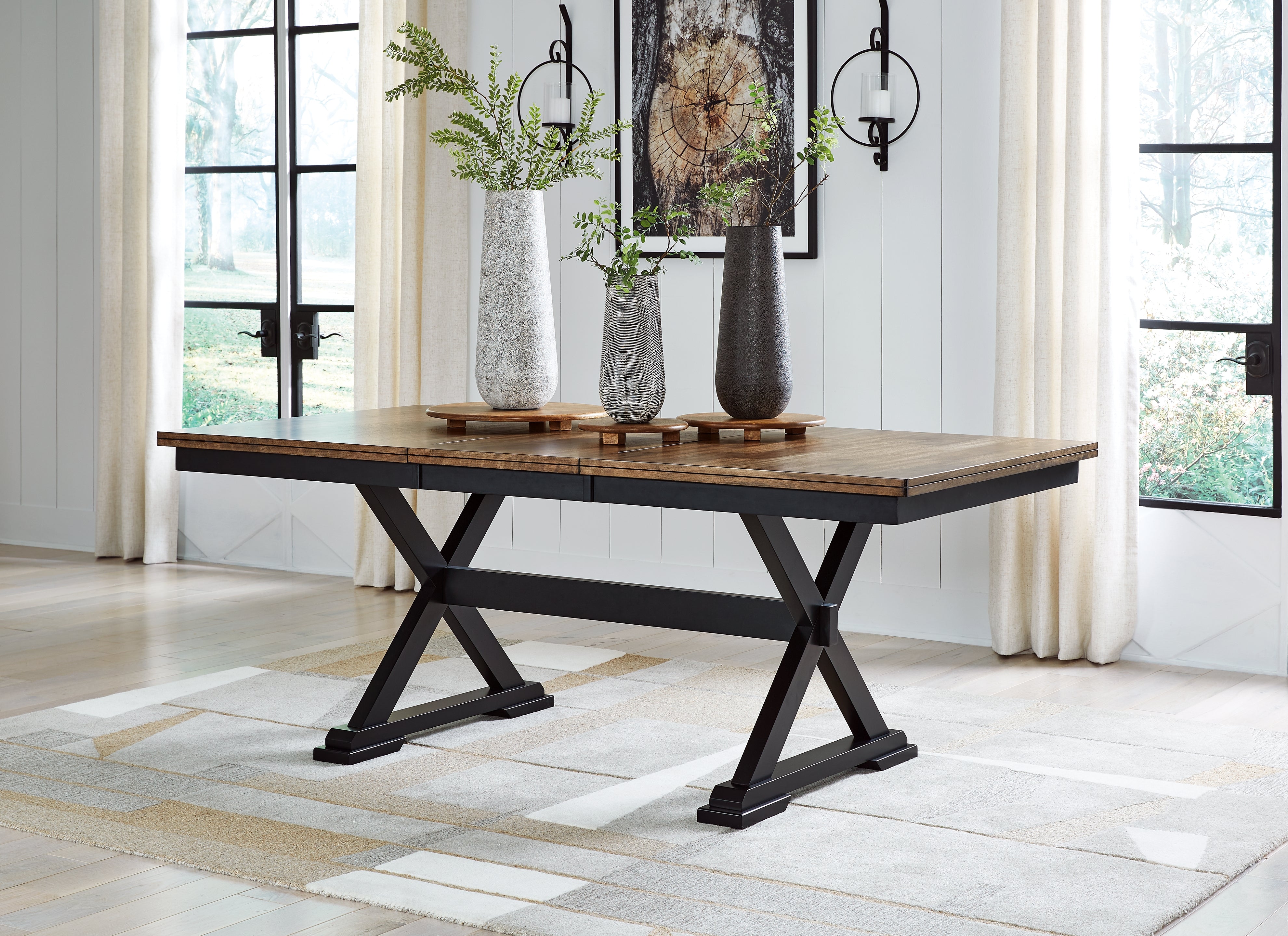 Hoover Furniture Outlet - Ashley Furniture - Wildenauer Dining Extension Table - RECT Dining Room EXT Table - D634-35