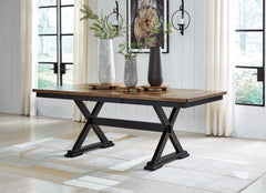 Hoover Furniture Outlet - Ashley Furniture - Wildenauer Dining Extension Table - RECT Dining Room EXT Table - D634-35