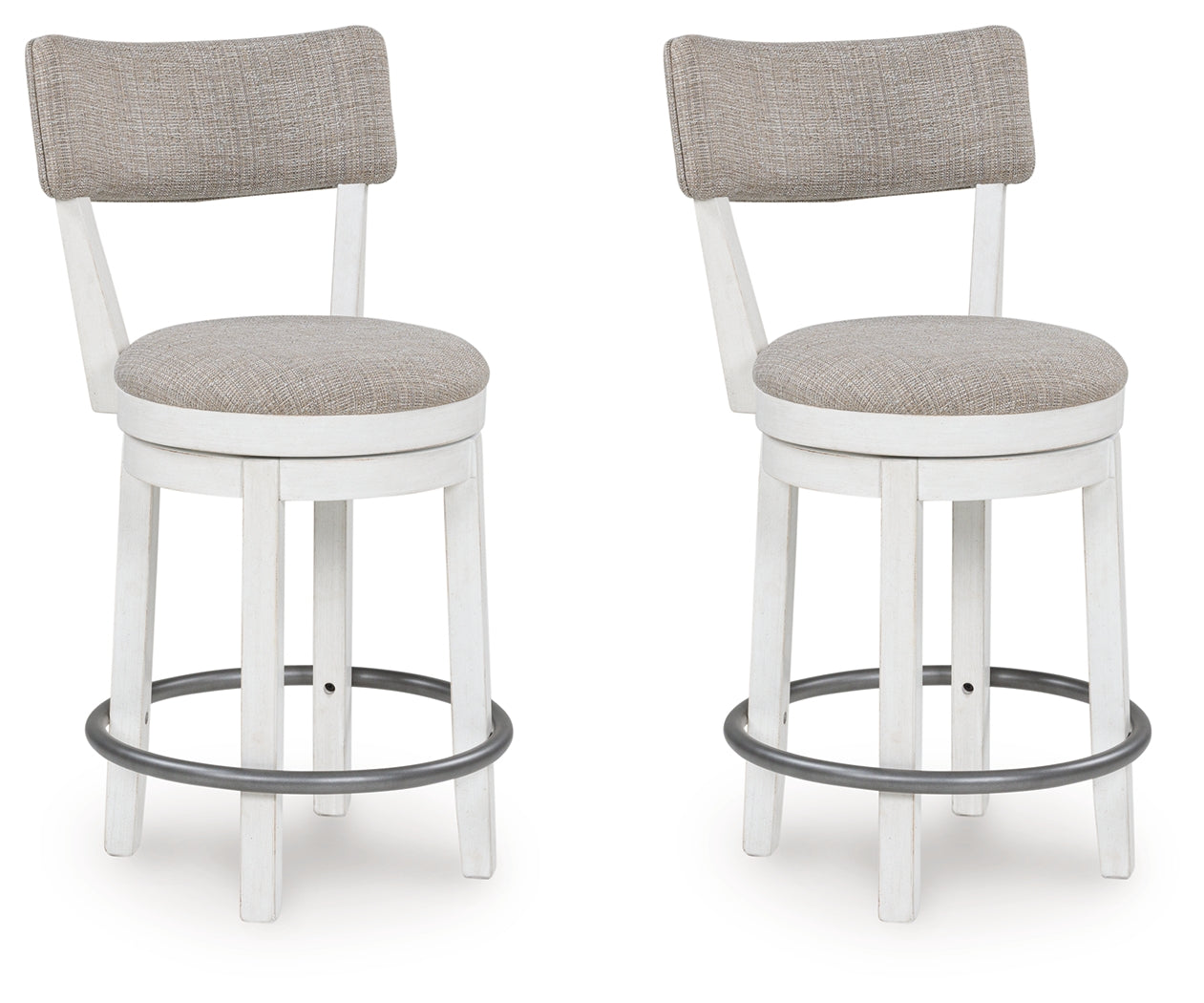 Hoover Furniture Outlet - Ashley Furniture - Robbinsdale Counter Height Barstool (Set of 2) - Counter Height Barstool (Set of 2) - D642-224X2