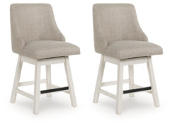 Hoover Furniture Outlet - Ashley Furniture - Robbinsdale Counter Height Barstool (Set of 2) - Counter Height Barstool (Set of 2) - D642-324X2