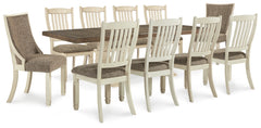 Hoover Furniture Outlet - Ashley Furniture - Bolanburg Dining Table and 10 Chairs - Dining Table and 10 Chairs - D647D38