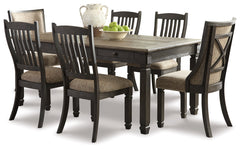 Hoover Furniture Outlet - Ashley Furniture - Tyler Creek Dining Table with 6 Chairs - Dining Table with 6 Chairs - D736D7