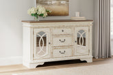 Hoover Furniture Outlet - Ashley Furniture - Realyn Dining Server - Dining Room Server - D743-60