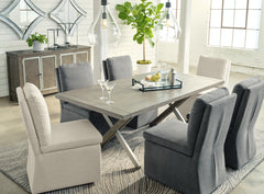 Hoover Furniture Outlet - Ashley Furniture - Krystanza Dining Table - Rectangular Dining Room Table - D766-25