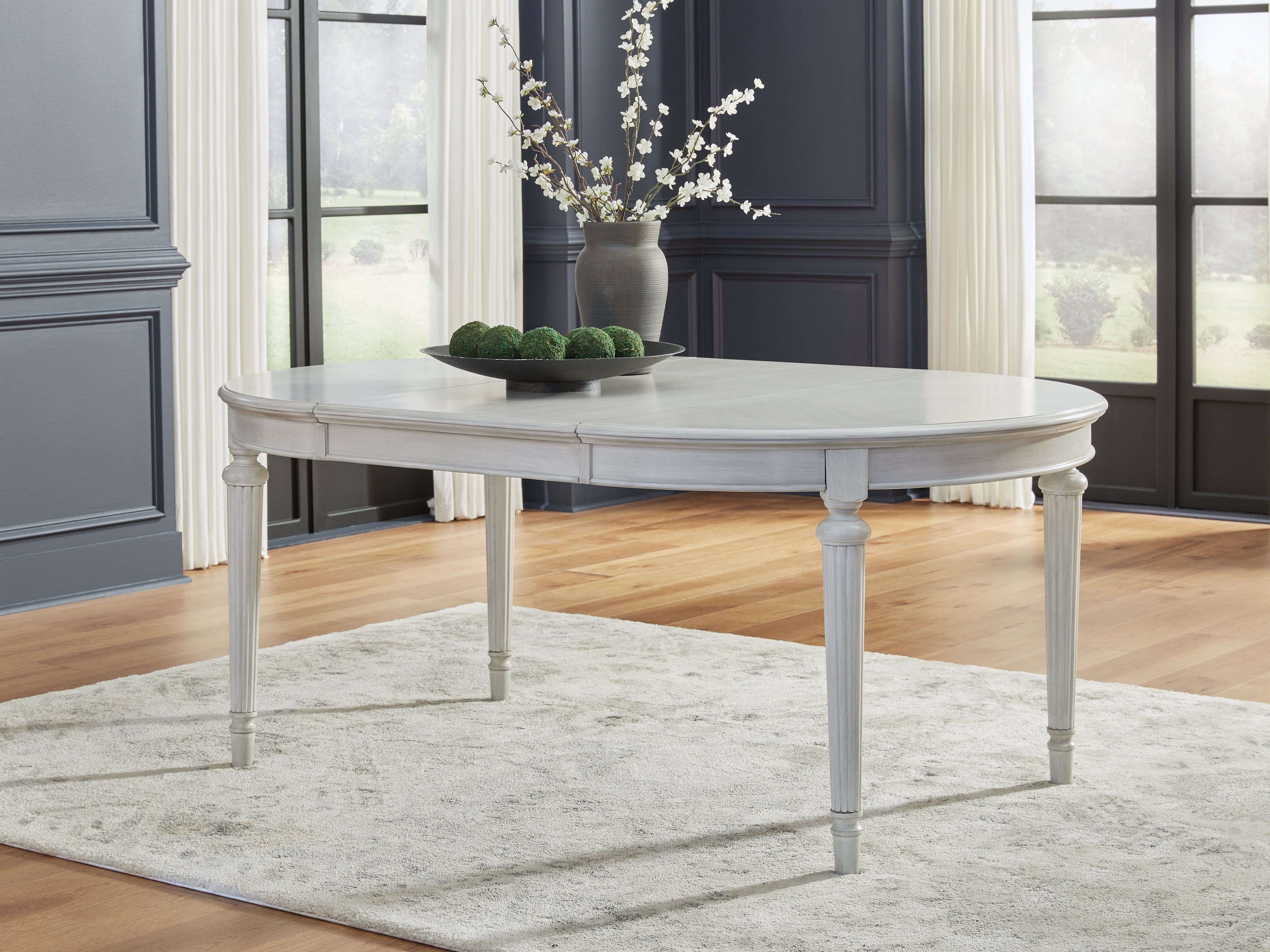 Hoover Furniture Outlet - Ashley Furniture - Montelaine Dining Extension Table - Oval Dining Room EXT Table - D795-35