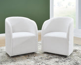 Hoover Furniture Outlet - Ashley Furniture - Rowanbeck Dining Chair (Set of 2) - Dining Chair (Set of 2) - D821-02AX2