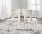 Hoover Furniture Outlet - Ashley Furniture - Chalanna Dining Chair (Set of 2) - Dining Chair (Set of 2) - D822-01X2