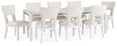 Hoover Furniture Outlet - Ashley Furniture - Chalanna Dining Table and 8 Chairs - Dining Table and 8 Chairs - D822D3