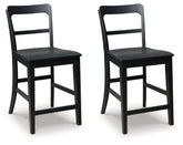 Hoover Furniture Outlet - Ashley Furniture - Greddinton Counter Height Barstool (Set of 2) - Counter Height Barstool (Set of 2) - PCD824-124X2
