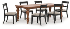 Greddinton Dining Table and 6 Chairs