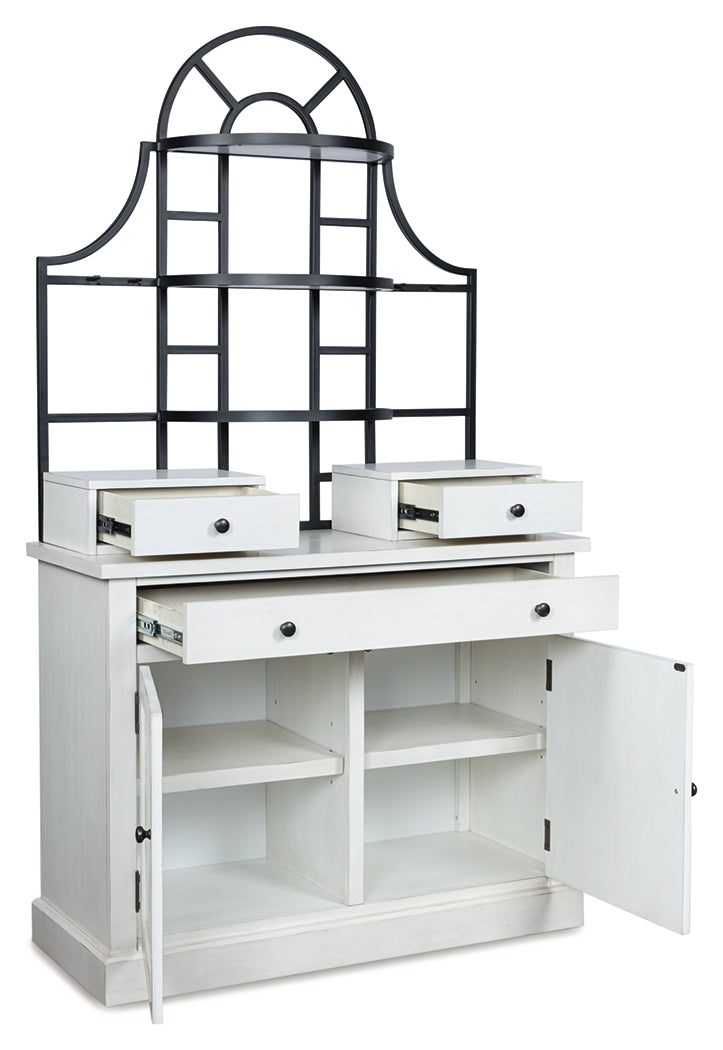 Hoover Furniture Outlet - Ashley Furniture - Greddinton Baker's Rack - Baker's Rack - PCD824D1