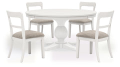 Greddinton Dining Table and 4 Chairs