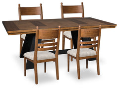 Greddinton Extension Dining Table and 4 Chairs