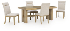 Hoover Furniture Outlet - Ashley Furniture - Lasinger Dining Table and 4 - Dining Table and 4 - PCD852D1