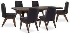 Dilenno Extension Dining Table and 6 Chairs