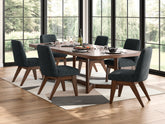Hoover Furniture Outlet - Ashley Furniture - Dilenno Extension Dining Table and 6 Chairs - Extension Dining Table and 6 Chairs - PCD857D2