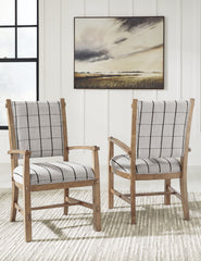 Hoover Furniture Outlet - Ashley Furniture - Ridgester Dining Arm Chair (Set of 2) - Dining Arm Chair (Set of 2) - D858-01AX2