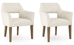 Hoover Furniture Outlet - Ashley Furniture - Marxmore Dining Arm Chair (Set of 2) - Dining Arm Chair (Set of 2) - D863-02AX2