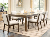 Hoover Furniture Outlet - Ashley Furniture - Marxmore Extension Dining Table and 6 Chairs - Extension Dining Table and 6 Chairs - D863D3