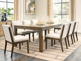 Hoover Furniture Outlet - Ashley Furniture - Marxmore Extension Dining Table and 8 Chairs - Extension Dining Table and 8 Chairs - D863D4