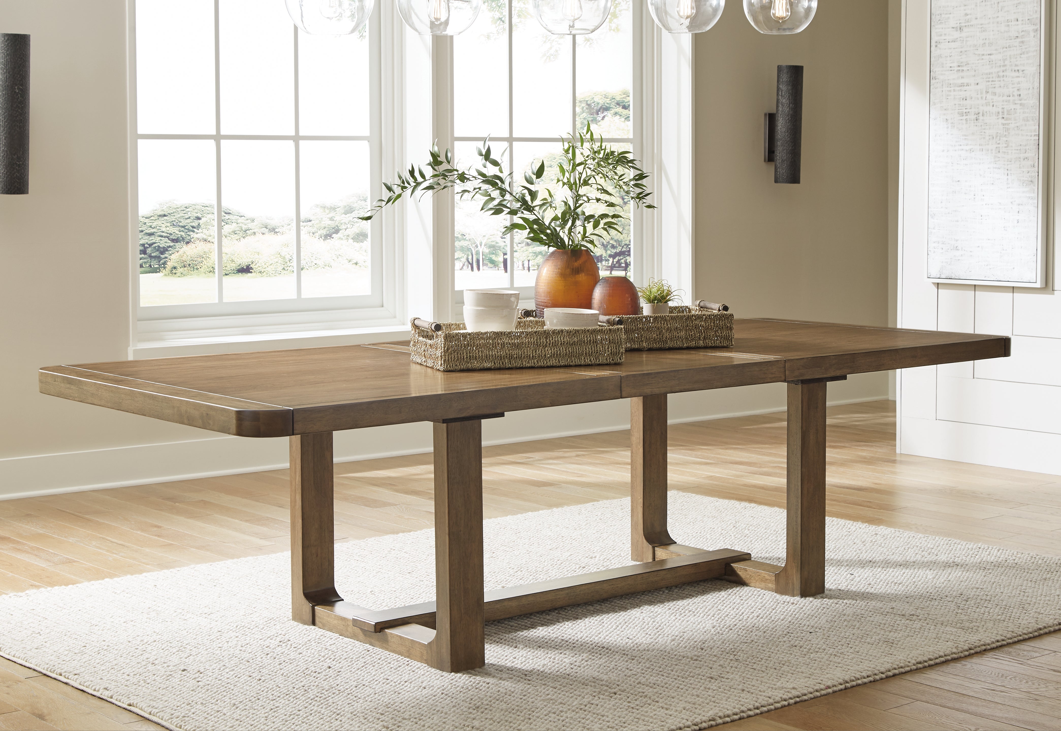 Hoover Furniture Outlet - Ashley Furniture - Cabalynn Dining Extension Table - RECT Dining Room EXT Table - D974-35