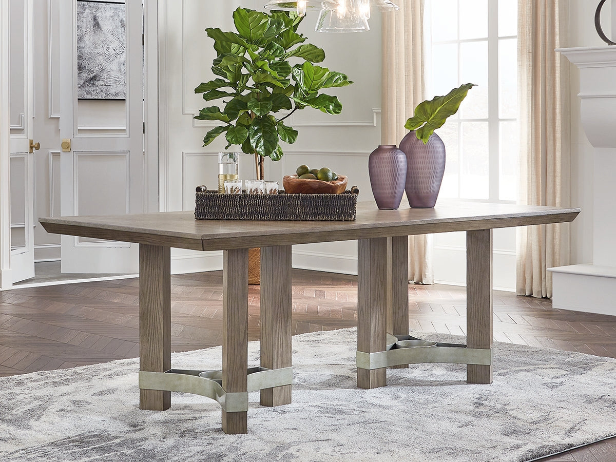 Hoover Furniture Outlet - Ashley Furniture - Chrestner Dining Table - Rectangular Dining Room Table - D983-25