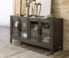 Hoover Furniture Outlet - Ashley Furniture - Burkhaus Dining Server - Dining Room Server - D984-60