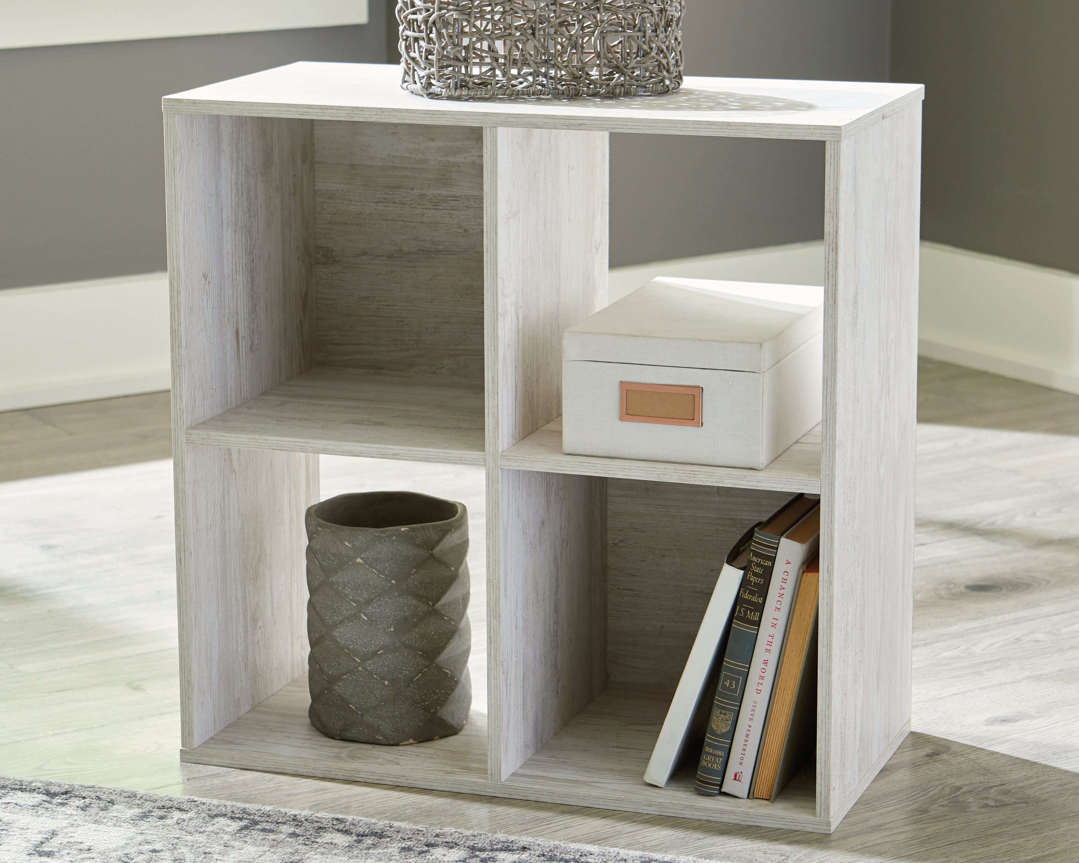 Hoover Furniture Outlet - Ashley Furniture - Paxberry Four Cube Organizer - Four Cube Organizer - EA1811-2X2