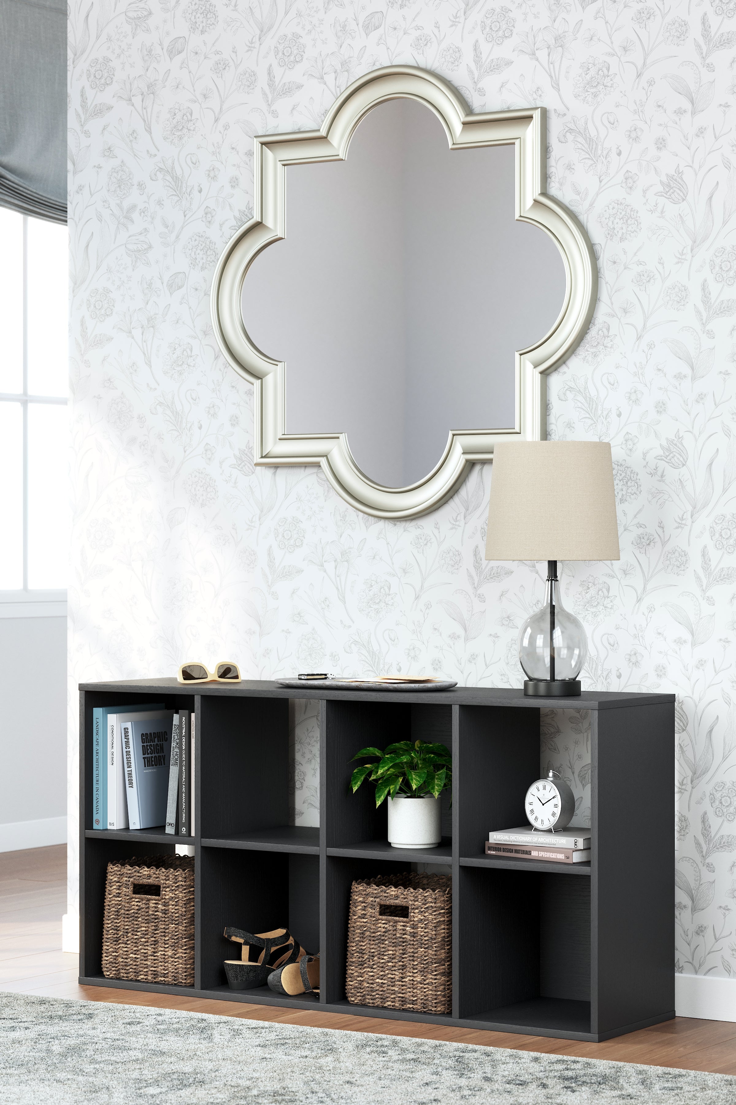 Hoover Furniture Outlet - Ashley Furniture - Langdrew Eight Cube Organizer - Eight Cube Organizer - EA4957-4X2