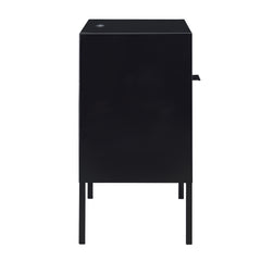 Ember Nightstand (C-1094) BLACK NIGHTSTAND W/ USB