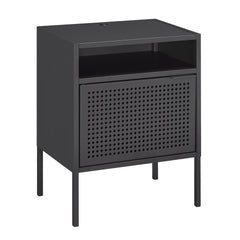 Ember Nightstand (C-1094) GREY NIGHTSTAND W/ USB