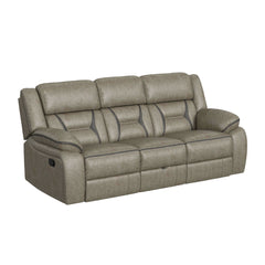 Next-Gen Motion Sofa with DDT, Drawer and PWS in Corral Grey