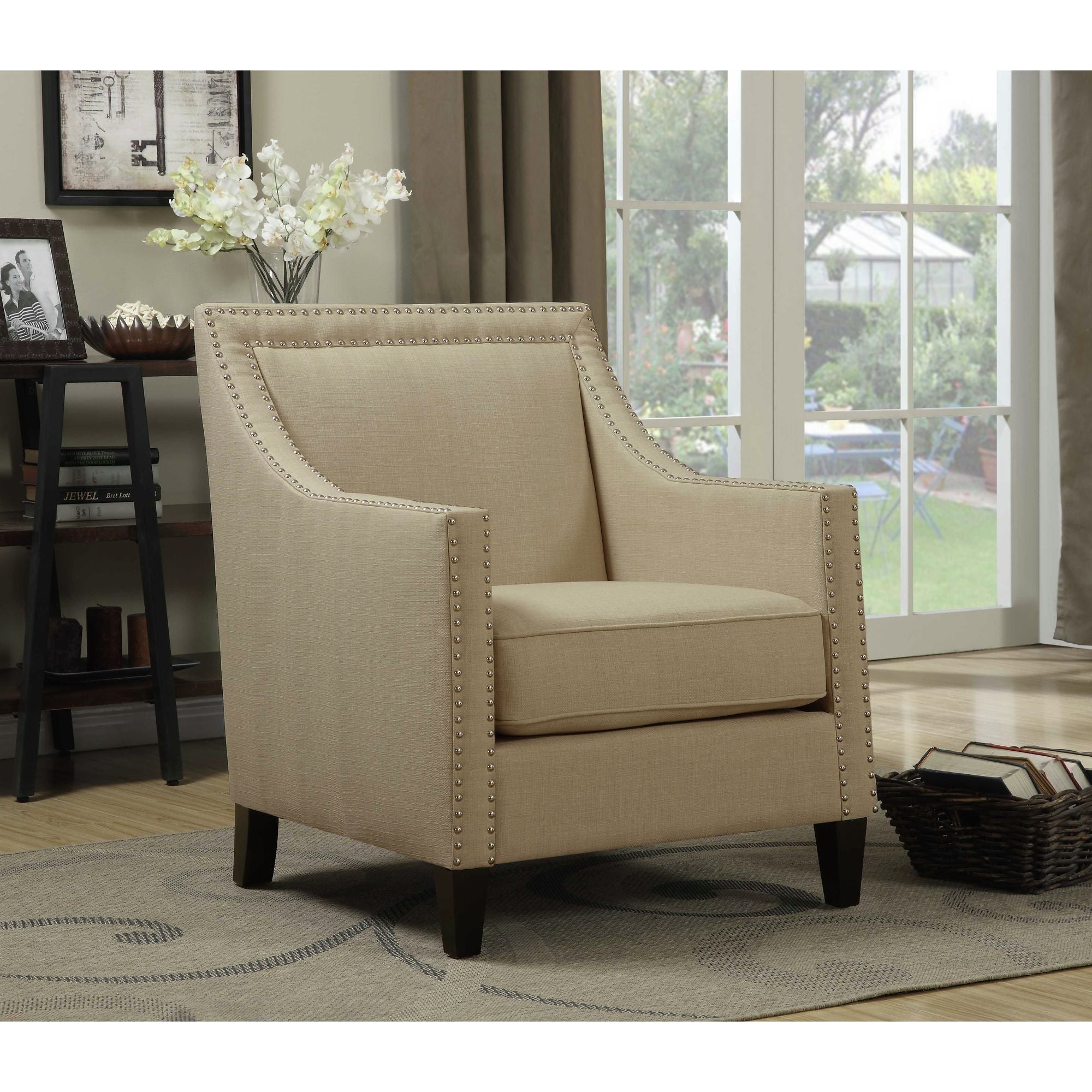 Erica 497 Chair W/Chrome Nails Heirloom Natural (ISTA 3) – SKU UER082100CA | Elements