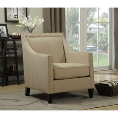 Erica 497 Chair W/Chrome Nails Heirloom Natural (ISTA 3) – SKU UER082100CA | Elements