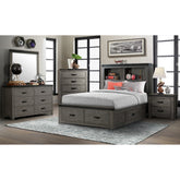 Wade Youth 6 Drawer Dresser & Mirror Set – SKU WE650DRMR | Elements