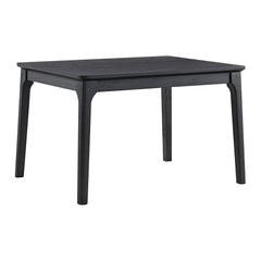 Garcia 5PC Dining Set with Table and 4 Chairs in Black