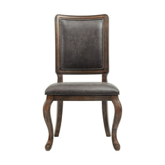 Gramercy Dining Rectangle Back Chair w/PU Back (2pcs Per Carton)