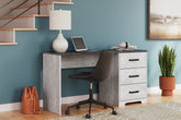 Hoover Furniture Outlet - Ashley Furniture - Shawburn 54" Home Office Desk - Home Office Desk - H4121-34