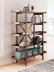 Hoover Furniture Outlet - Ashley Furniture - Lyncott 70" Bookcase - Bookcase - H615-70