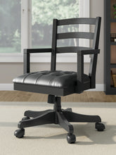 Hoover Furniture Outlet - Ashley Furniture - Wildenauer Home Office Desk Chair - Home Office Swivel Desk Chair - H664-01A