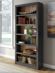 Hoover Furniture Outlet - Ashley Furniture - Wildenauer 75" Bookcase - Bookcase - H664-70