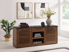 Hoover Furniture Outlet - Ashley Furniture - Kallari Credenza - Credenza - H737-60