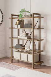 Hoover Furniture Outlet - Ashley Furniture - Roanhowe 71" Bookcase - Bookcase - H769-70