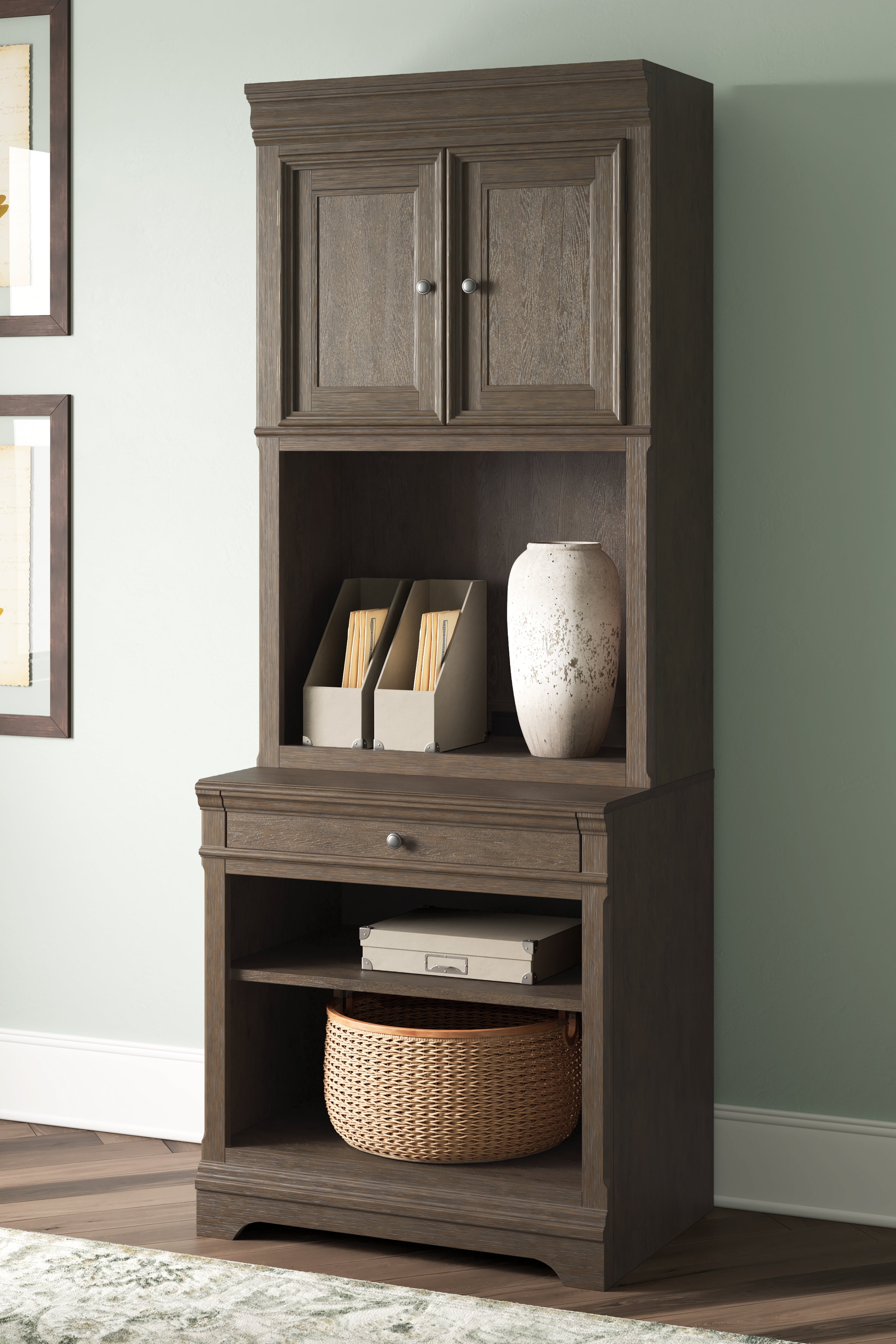 Hoover Furniture Outlet - Ashley Furniture - Janismore Bookcase - Bookcase - H776H7