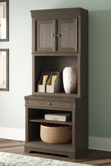 Hoover Furniture Outlet - Ashley Furniture - Janismore Bookcase - Bookcase - H776H7