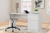 Hoover Furniture Outlet - Ashley Furniture - Onita 60" Home Office Desk - Home Office Desk - H9630-134
