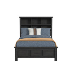 Hampton Kids Full Bookcase Bed in Charcoal