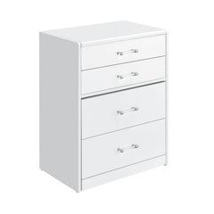 Irvine Mini Dressing Table with Stool, LED and USB in Glossy White